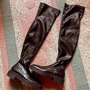 Zara Over The Knee Boots